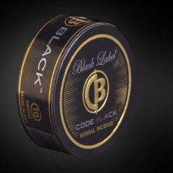 Code black BLUE LABEL liquid incense