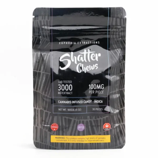 Indica 3000mg Shatter Chews