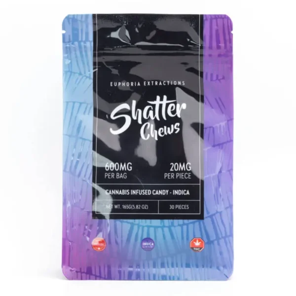 Indica 600mg Shatter Chews