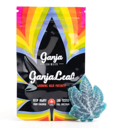 GanjaEdibles-Ganja-Leaf-Sour-Blue-Rasperry-1250MG