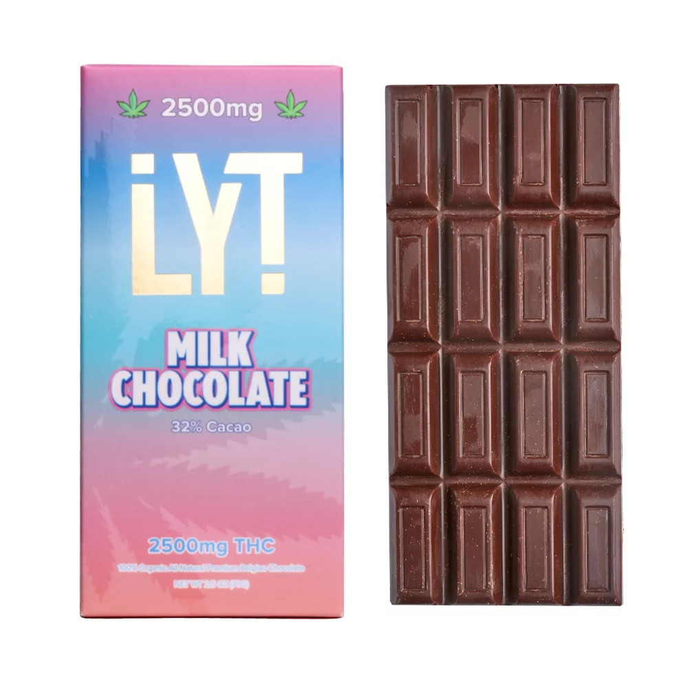 Buy LYT Milk Chocolate Bar 2500mg Online