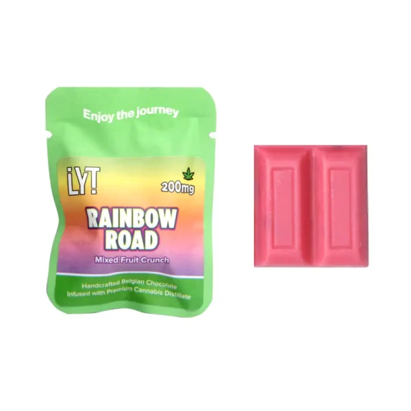 Buy Rainbow Road Bite Size 200mg Online