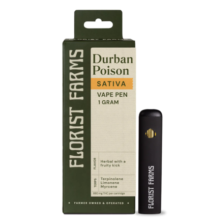 Vapes_FloristFarms_DurbanPoison_RechargeableVape_1g