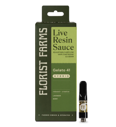 Vapes_FloristFarms_Gelato41_LiveResinSauceCartridge_0.5g