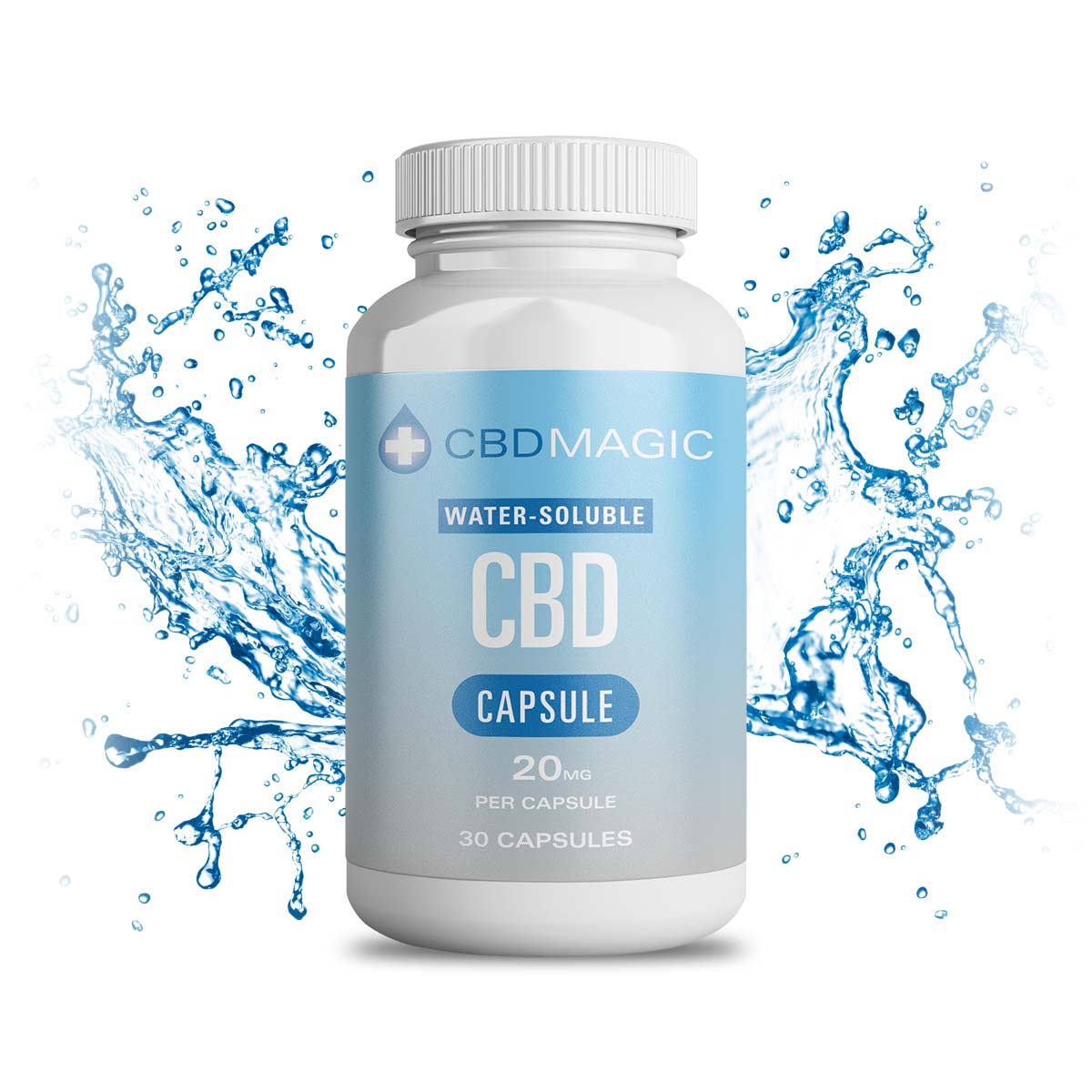 buy Water Soluble CBD Gel Capsules 600mg (30 caps)